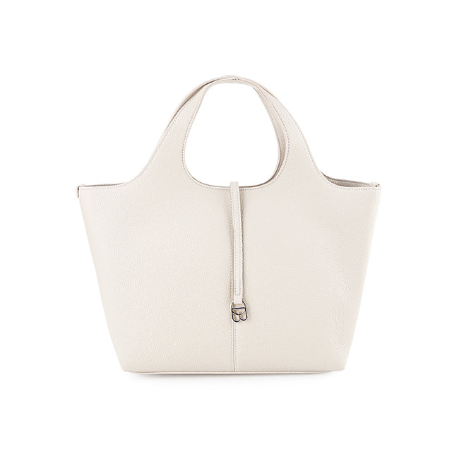 Nuna Top Handle Bag In Cream