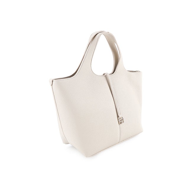 Nuna Top Handle Bag In Cream
