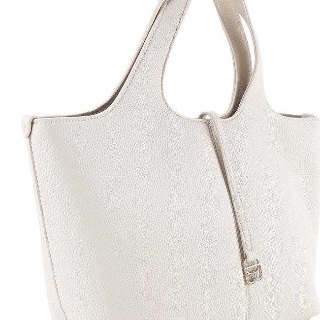 Nuna Top Handle Bag In Cream