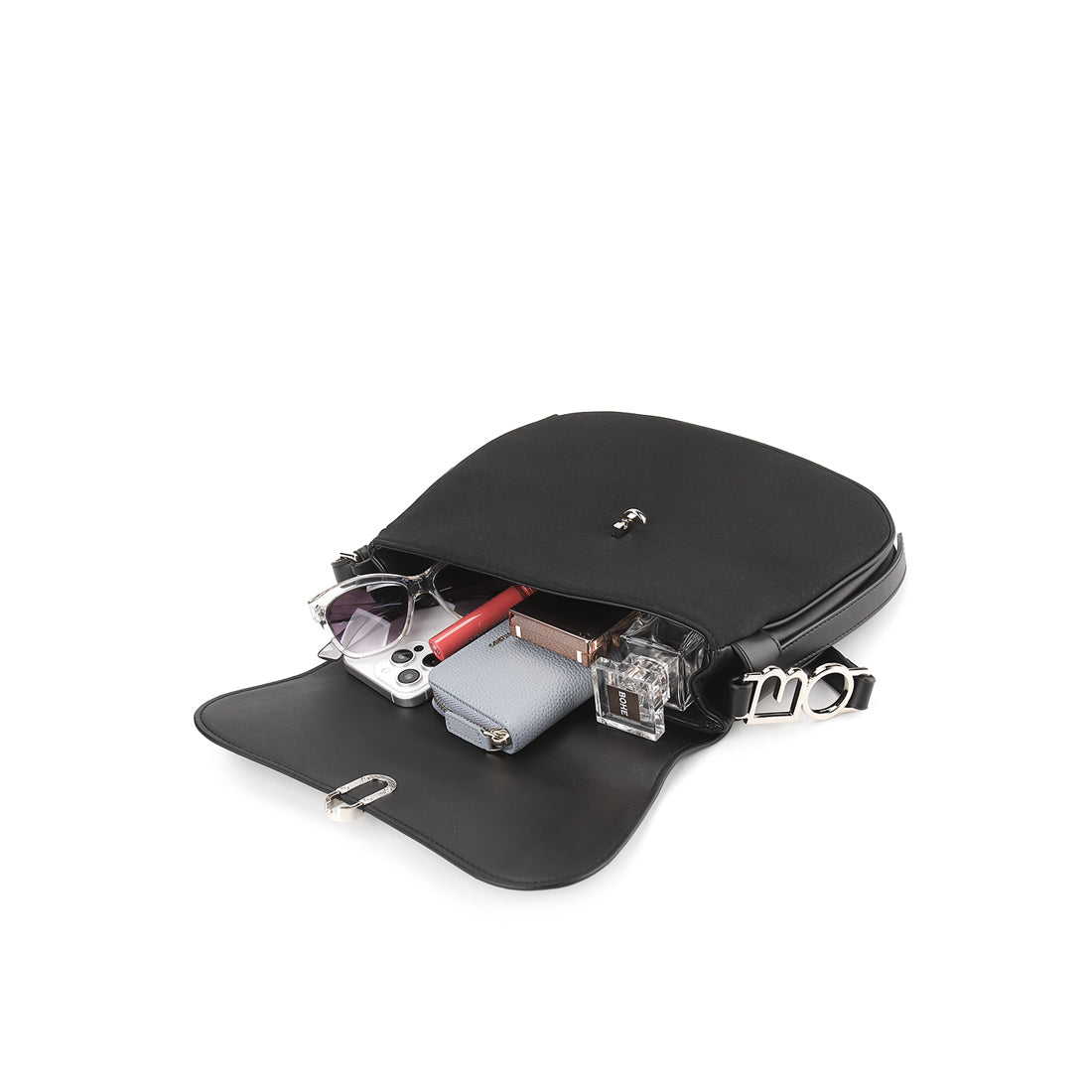 Nadalyn Hobo Bag In Black