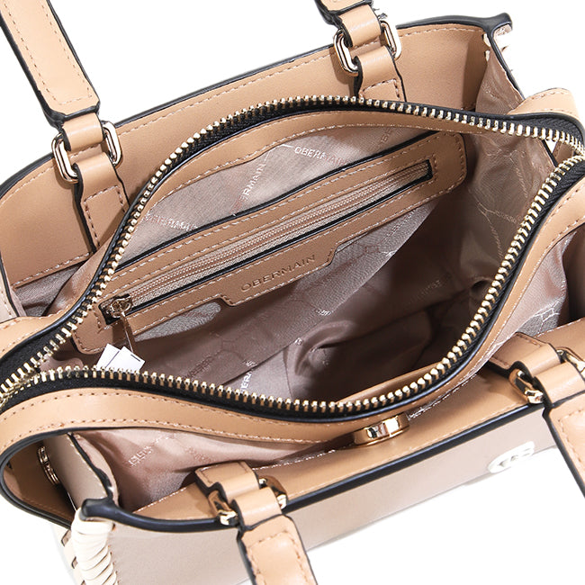 Beyla Top Handle Bag (M) In Taupe