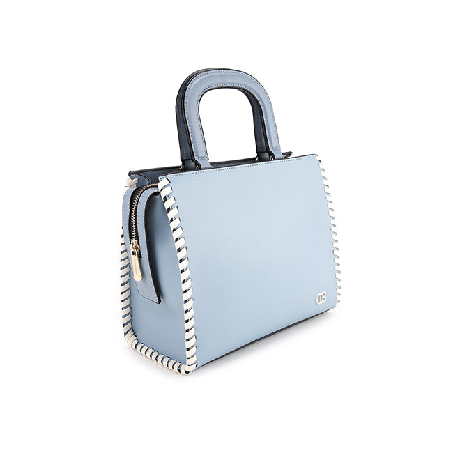Beyla Top Handle Bag (L) In Blue