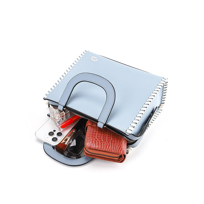 Beyla Top Handle Bag (L) In Blue