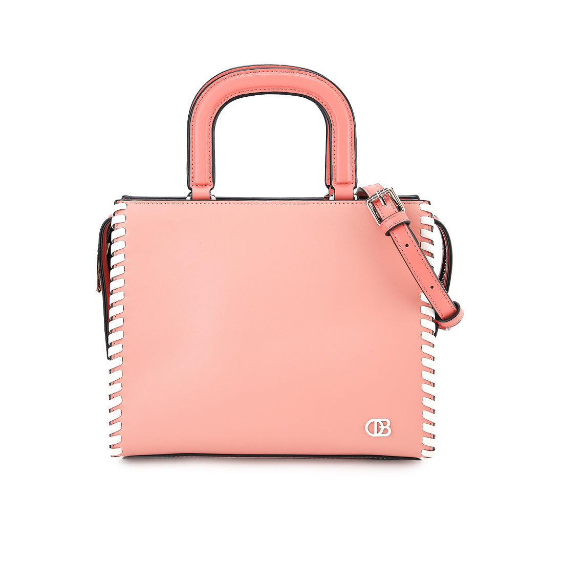 Beyla Top Handle Bag (L) In Pink