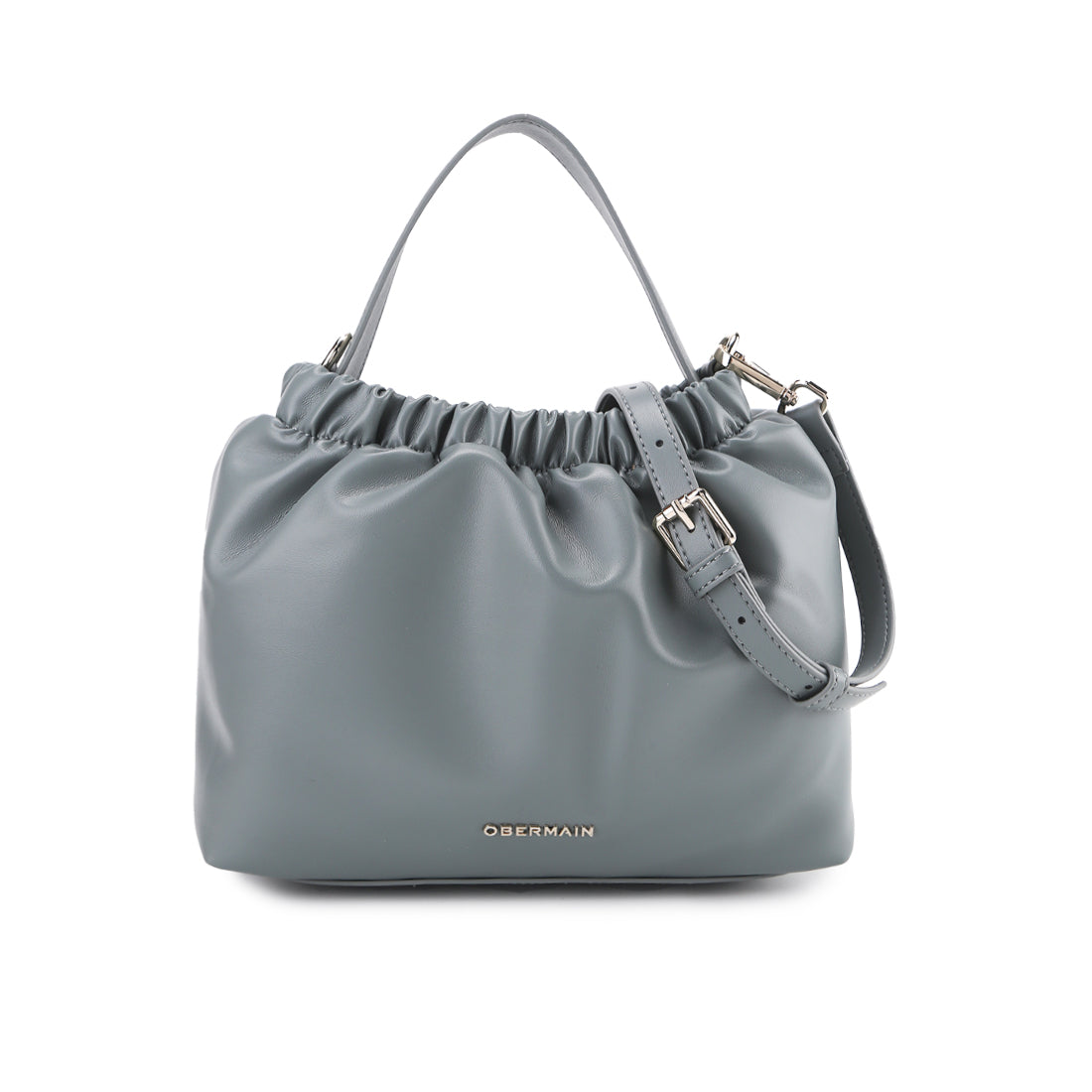 Zoe Top Handle Bag (L) In Blue