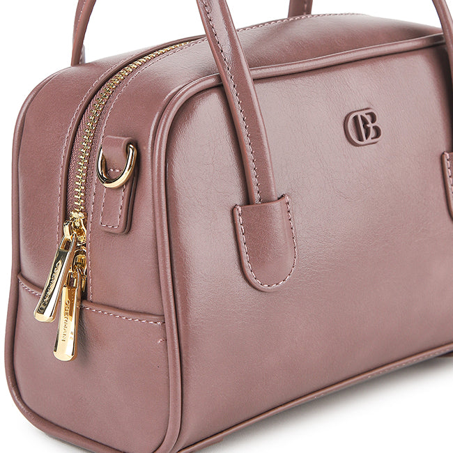 Adiel Top Handle Bag In Mauve