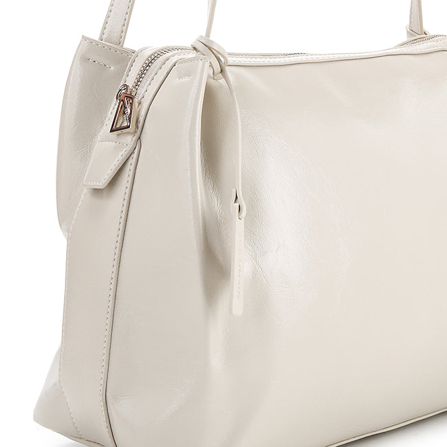 Ferron Shoulder Bag (L) In Beige