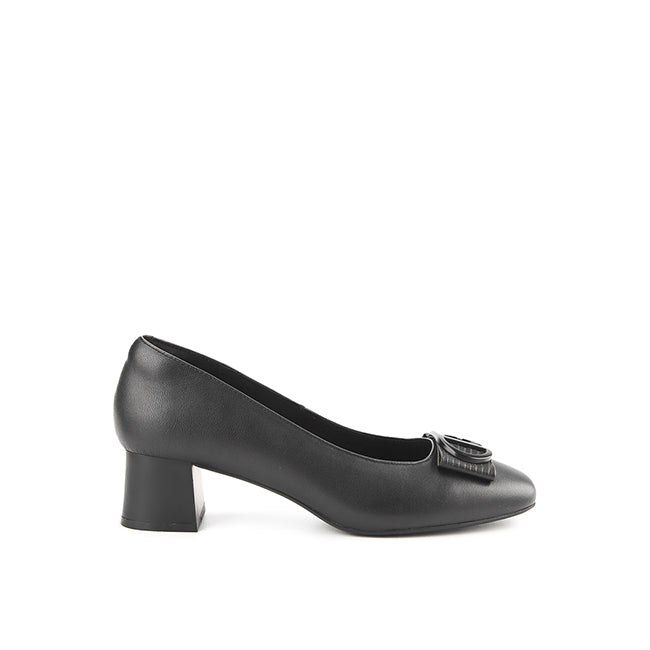 Obermain Sepatu Wanita Heels Asley Hana In Black