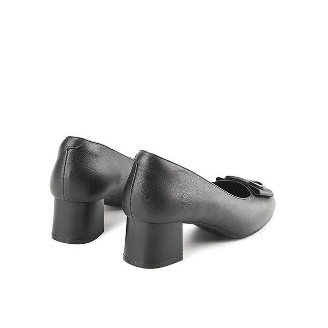 Obermain Sepatu Wanita Heels Asley Hana In Black