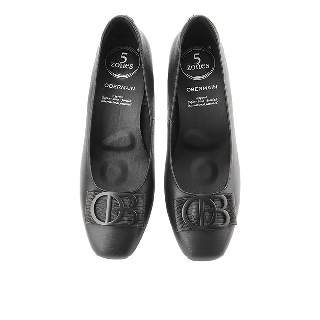 Obermain Sepatu Wanita Heels Asley Hana In Black