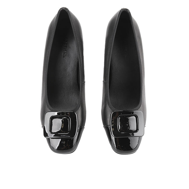 Obermain Sepatu Wanita Wedges Agatha Lorena In Black