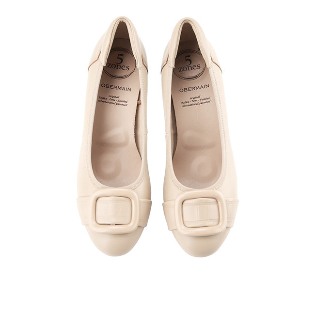 Obermain Sepatu Wanita Heels Adriana Rocca In Almond