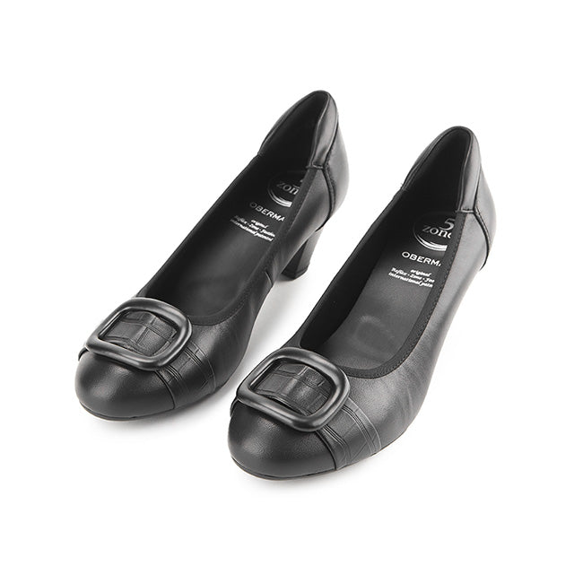 Obermain Sepatu Wanita Heels Adriana Rocca In Black