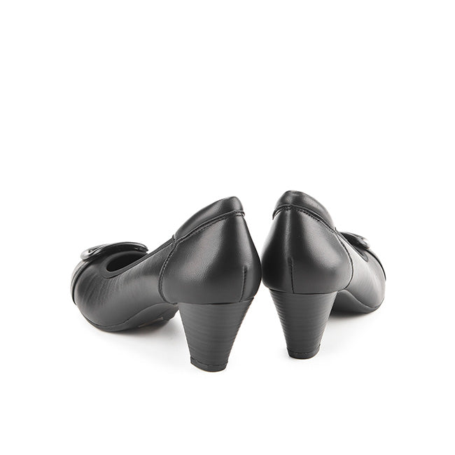 Obermain Sepatu Wanita Heels Adriana Rocca In Black