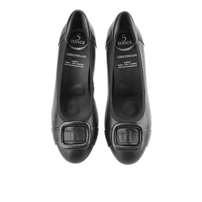 Obermain Sepatu Wanita Heels Adriana Rocca In Black