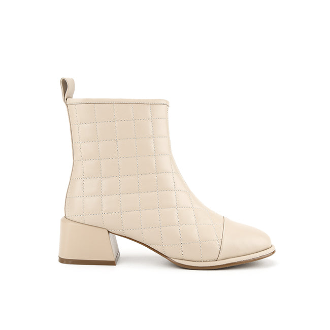 Obermain Sepatu Wanita Boots Anella Cooper In Beige