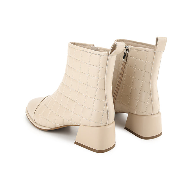 Obermain Sepatu Wanita Boots Anella Cooper In Beige