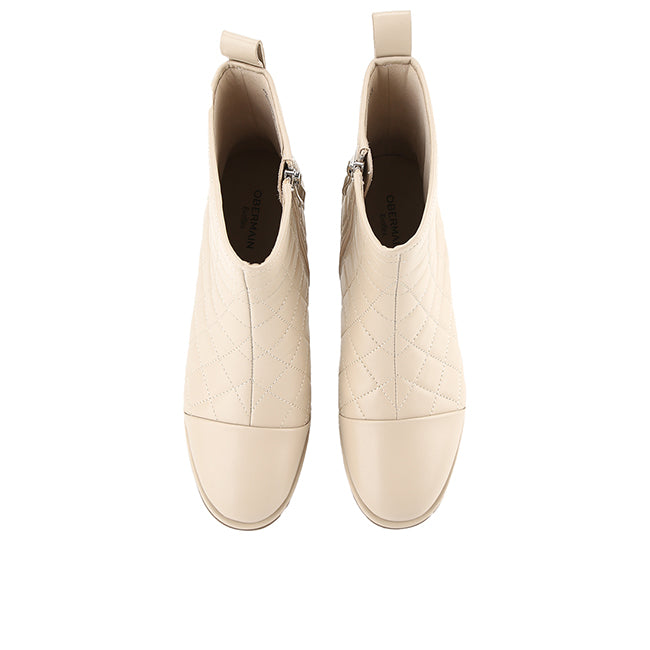 Obermain Sepatu Wanita Boots Anella Cooper In Beige