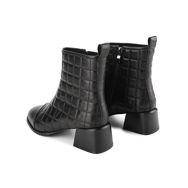 Obermain Sepatu Wanita Boots Anella Cooper In Black