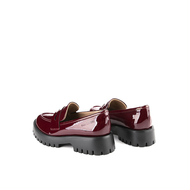 Obermain Sepatu Wanita Loafers Gusta Elise In Maroon