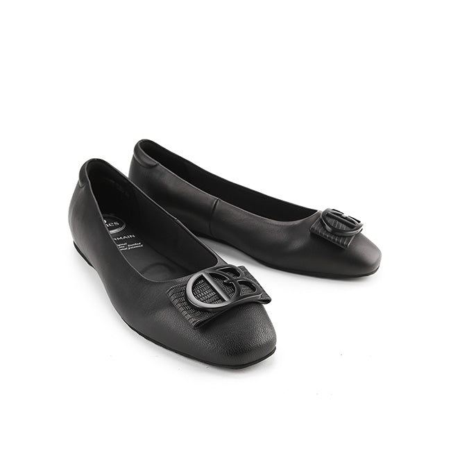 Obermain Sepatu Wanita Flats Gilda Hana In Black