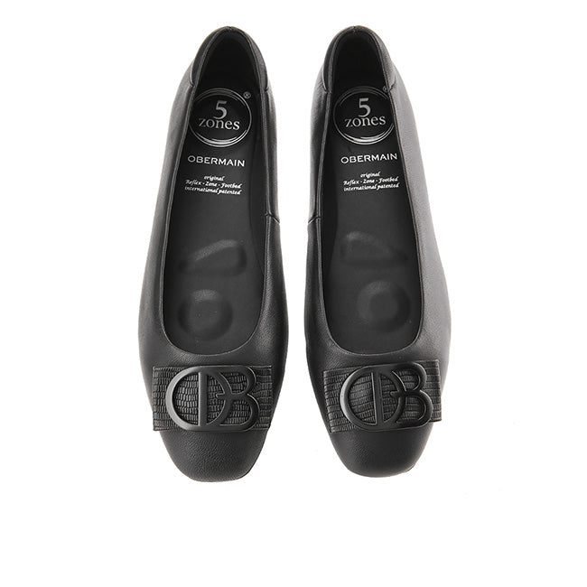 Obermain Sepatu Wanita Flats Gilda Hana In Black