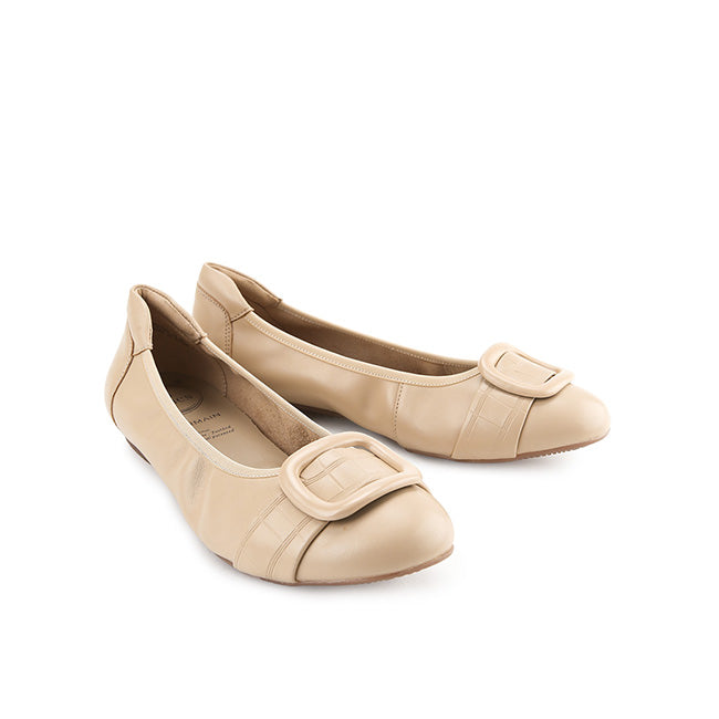 Obermain Sepatu Wanita Flats Gracie Rocca In Almond