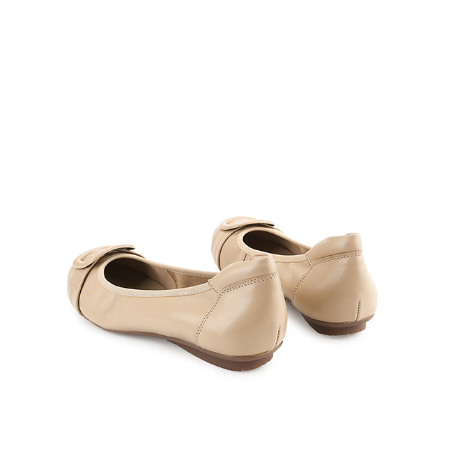 Obermain Sepatu Wanita Flats Gracie Rocca In Almond