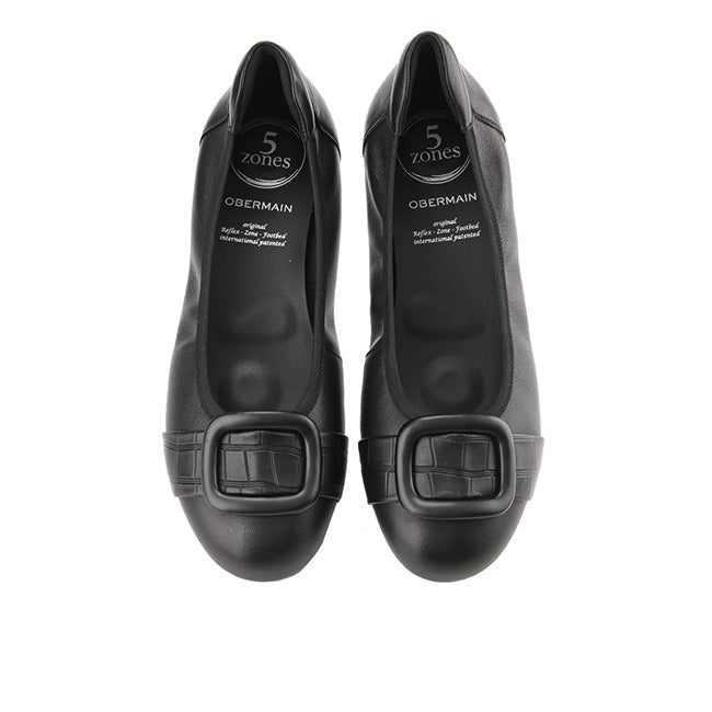 Obermain Sepatu Wanita Flats Gracie Rocca In Black