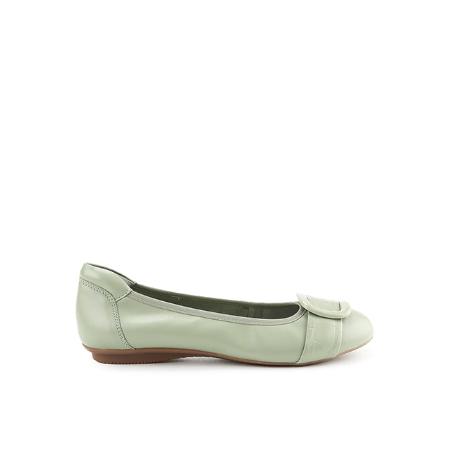 Obermain Sepatu Wanita Flats Gracie Rocca In Green