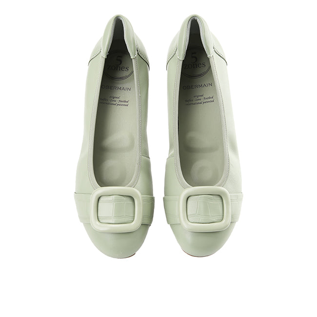 Obermain Sepatu Wanita Flats Gracie Rocca In Green