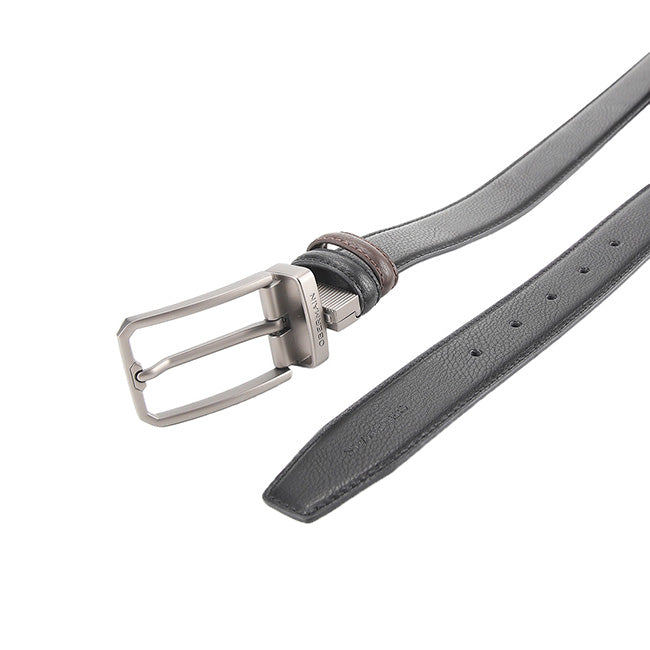 Casey Pin Clip Reversible In Black/Brown