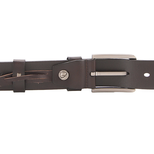 Darren Pin Casual In Dark Brown