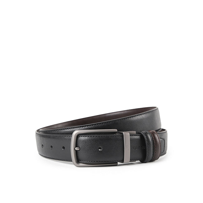 Faris Pin Clip Reversible In Black/Brown
