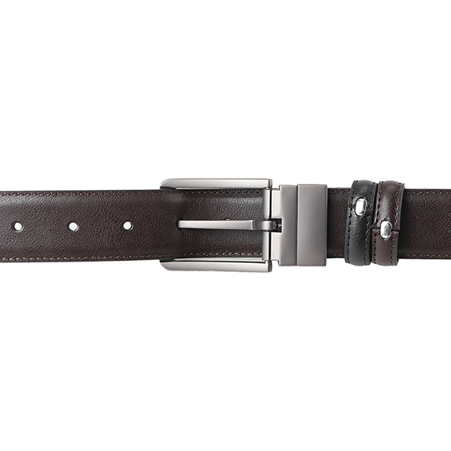 Faris Pin Clip Reversible In Black/Brown