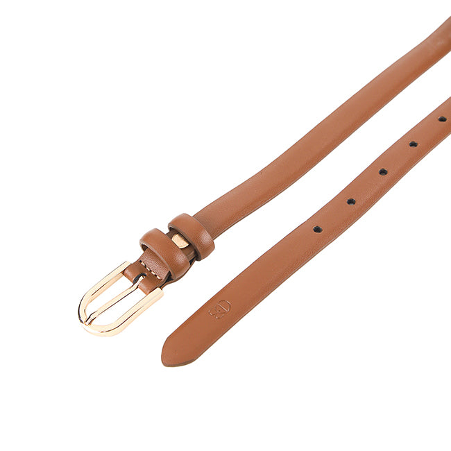 Christina Ladies Belt In Dark Brown
