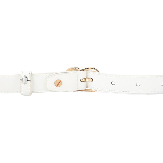 Carmen Ladies Belt In White