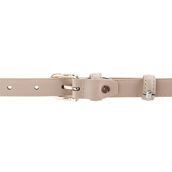 Campbell Ladies Belt In Taupe