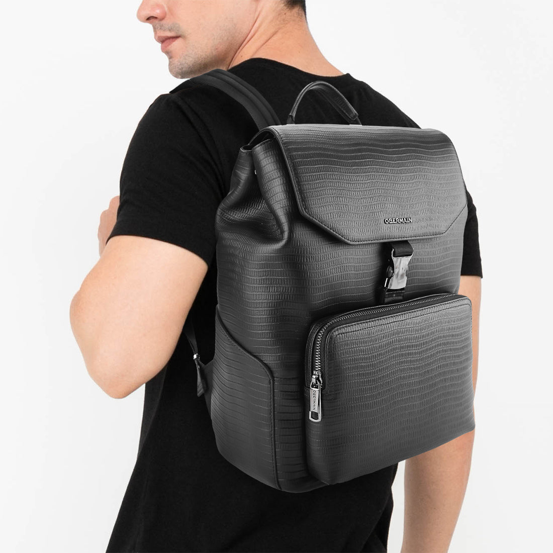 Jacob Backpack-L In Black
