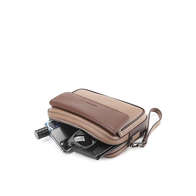 Justin Clutch-L In Beige