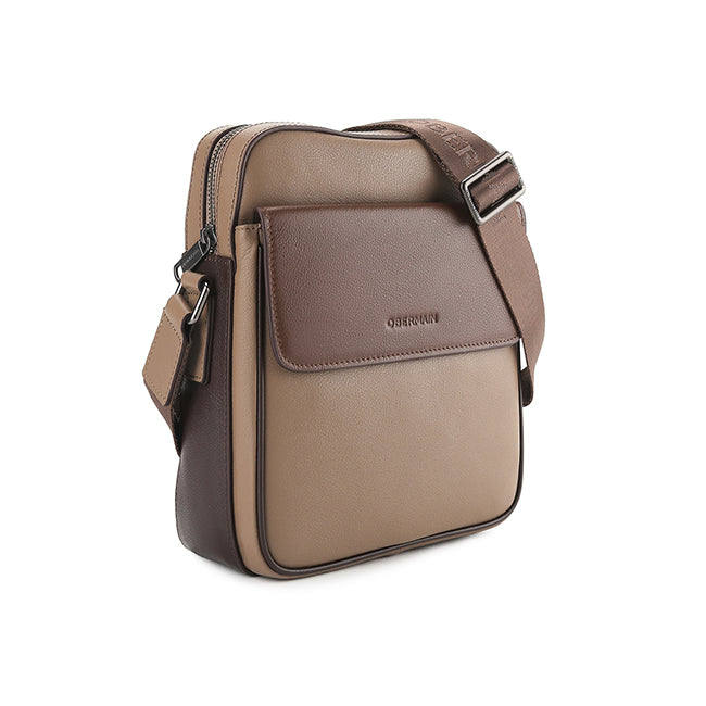 Justin Sling Bag-L In Beige