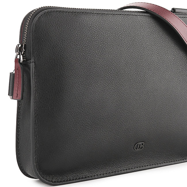 Jiro Crossbody Bag-L In Black
