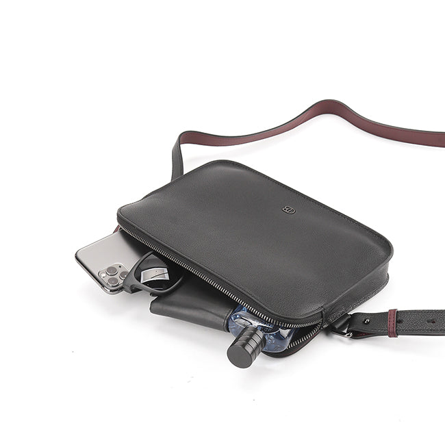 Jiro Crossbody Bag-L In Black
