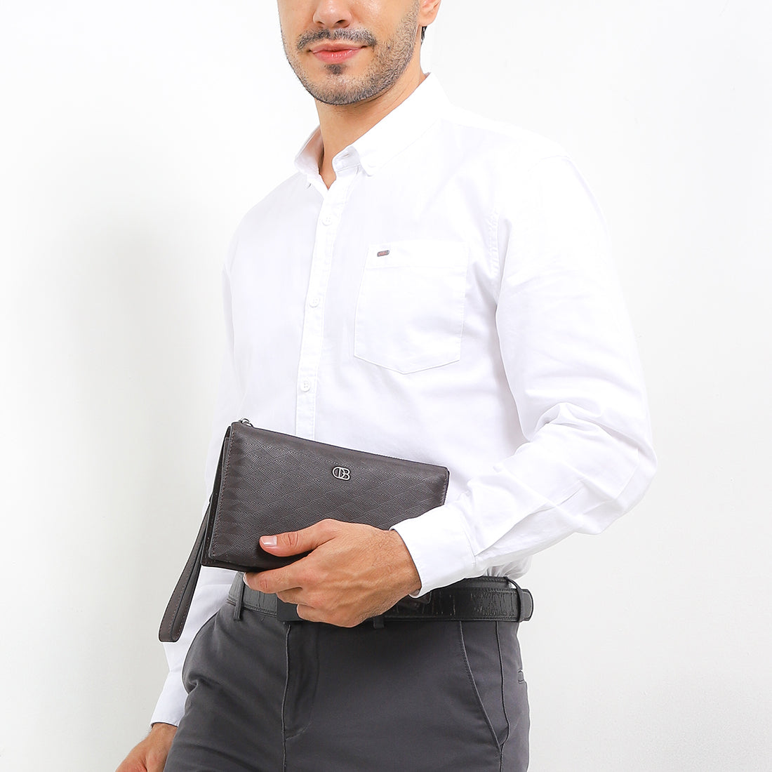 Kim Clutch-L In Brown