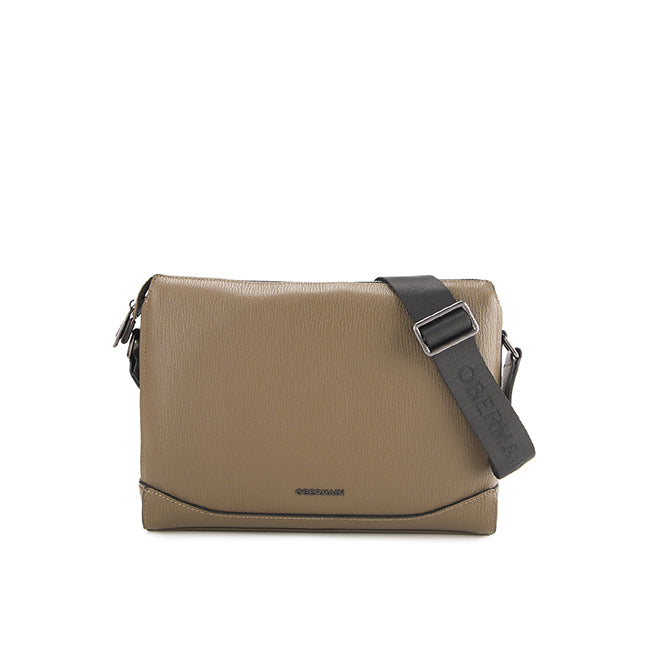 River Messenger Bag-L In Khaki