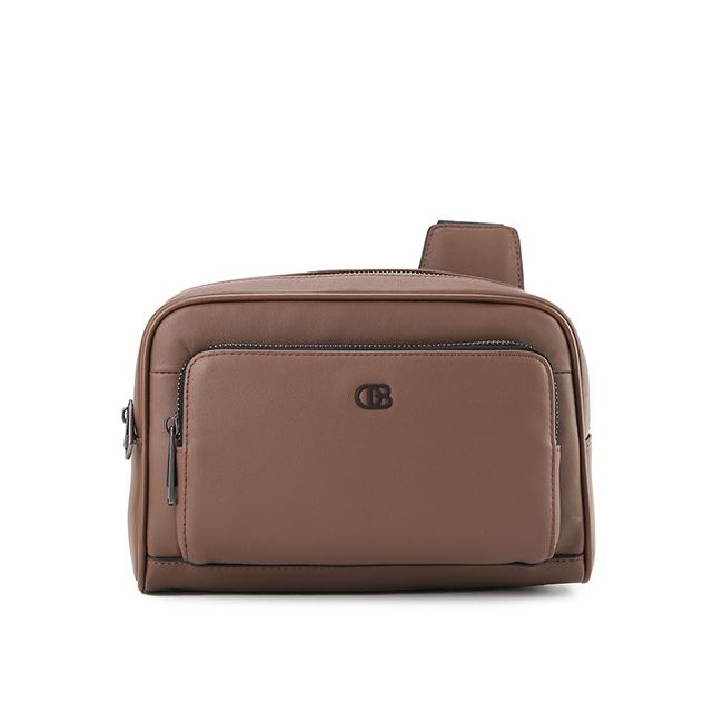 Roy Crossbody Bag-L In Tan