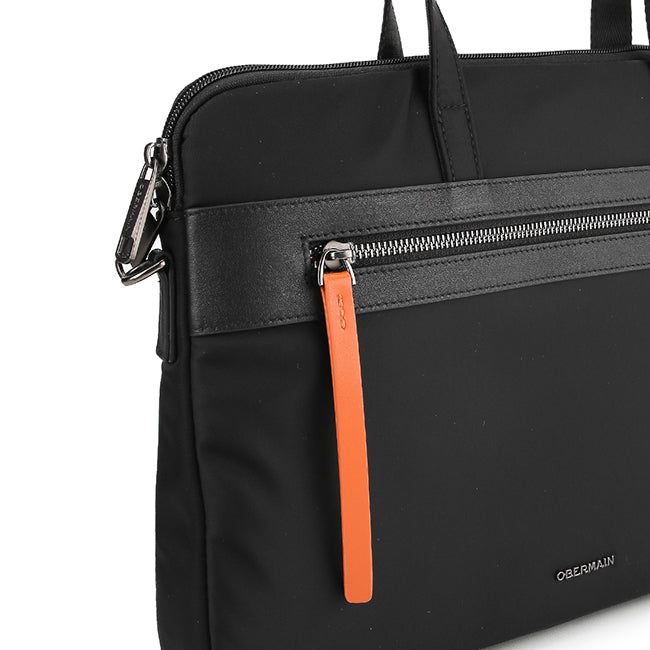 Rocco Laptop Bag - H In Black