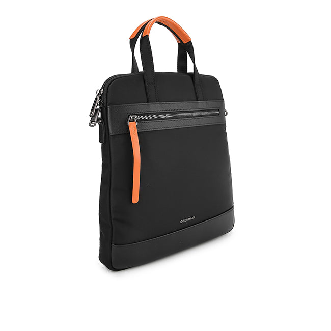 Rocco Laptop Bag - V In Black