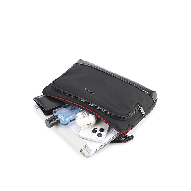 Roman Clutch In Black