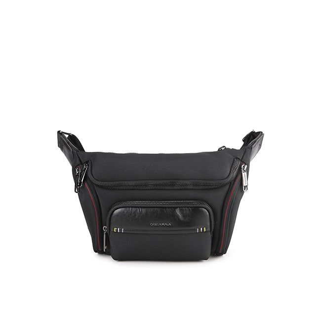 Roman Waist Bag In Black